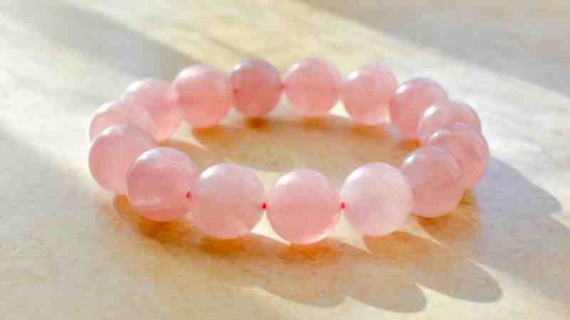 Rose Quartz Crystal Bracelet