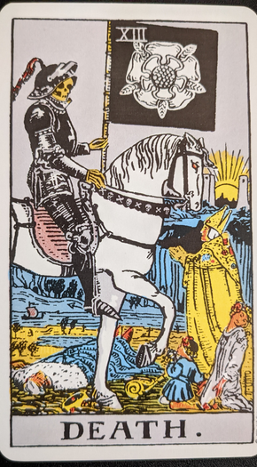 13 Death Tarot Card - Rider Waite Tarot Deck