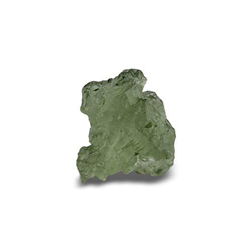 Genuine Rough Moldavite small 2-5 Carat Stone, One Piece
