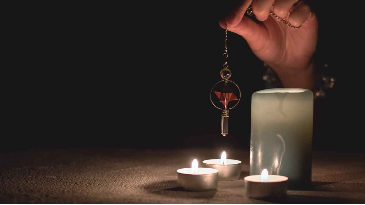 Crystal Pendulum candles