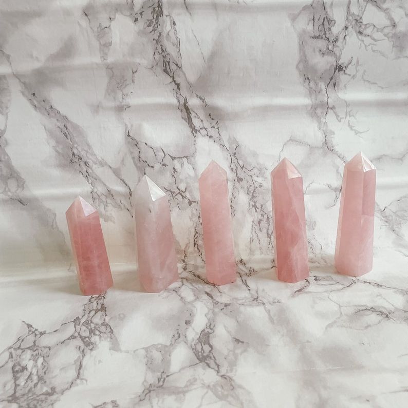 Rose Quartz Points