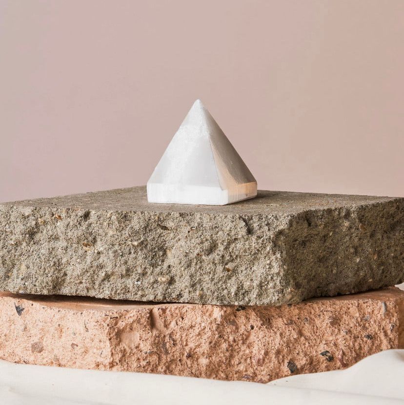 Selenite Pyramid