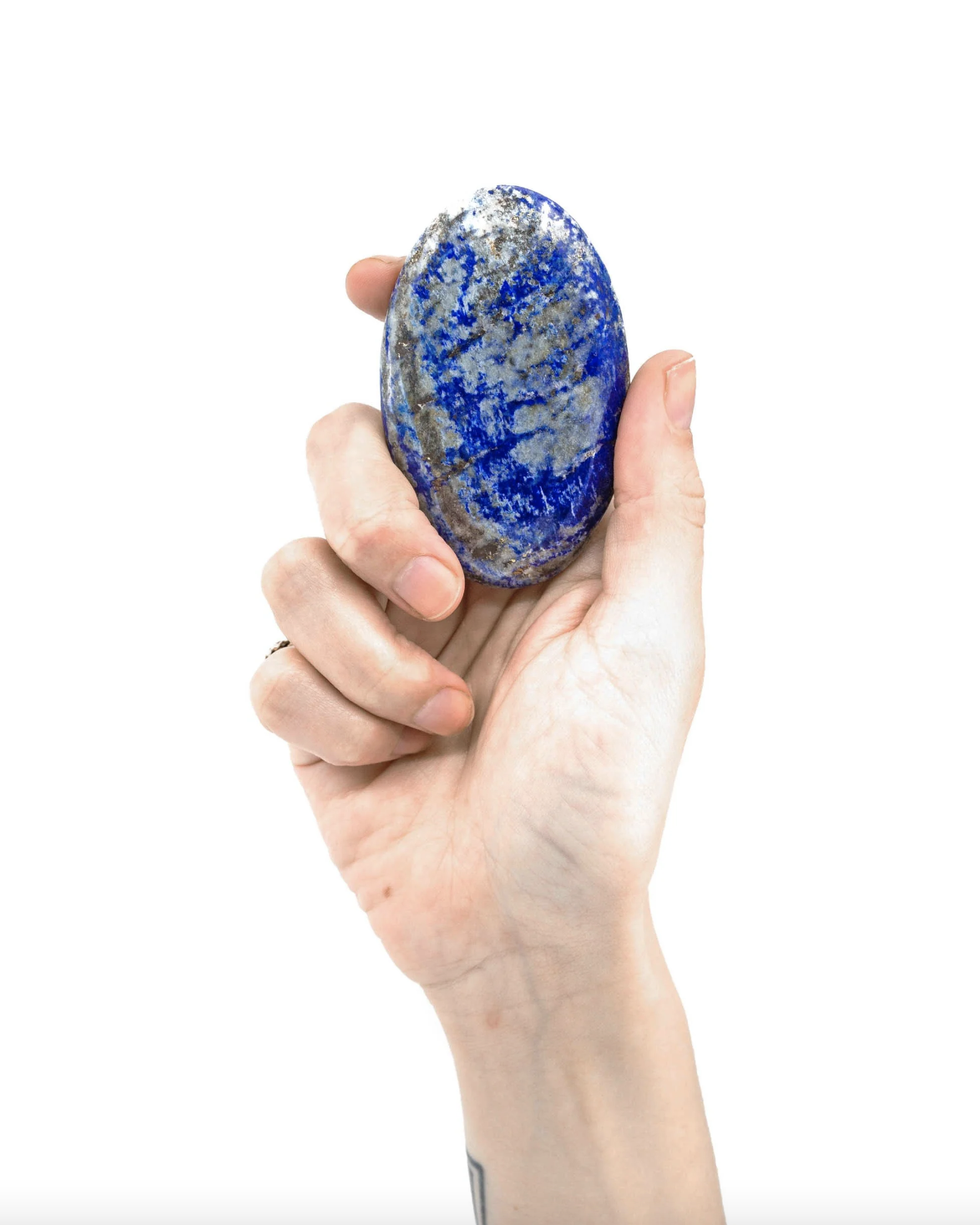 Lapis Lazuli Palm Stone