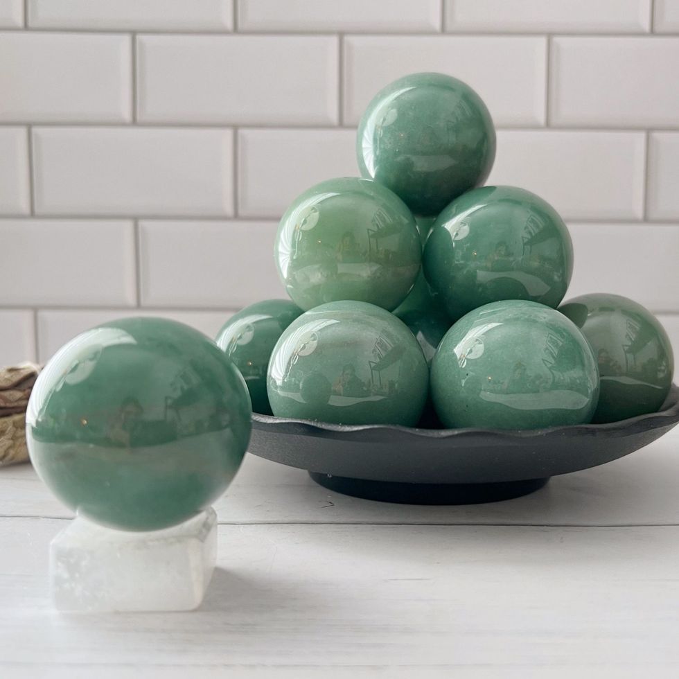 Green Aventurine Crystal Sphere