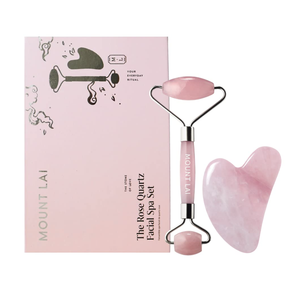 The Rose Quartz Facial Spa Set