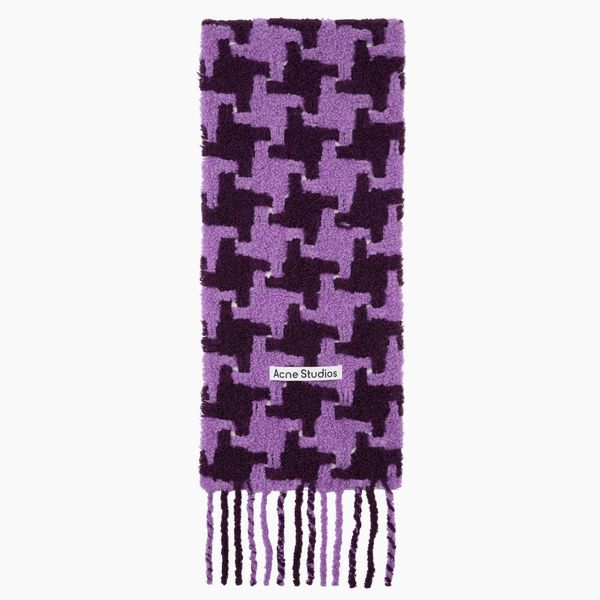 Acne Studios Houndstooth Scarf