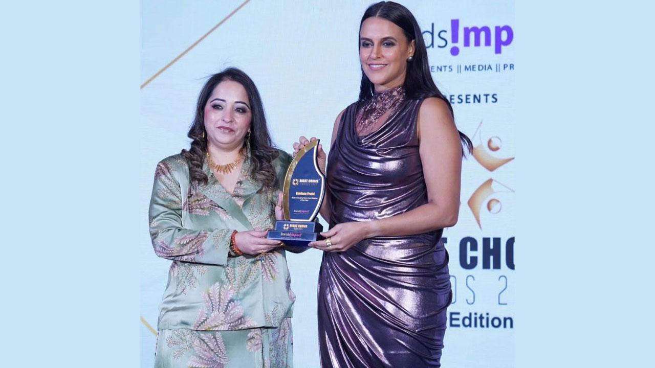 Exceptional Tarot Card Reader Vandana R Pruthi Receives the “Right Choice Award 2023”