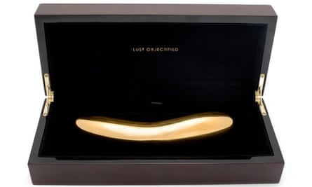 The gold vibrator included in Goop’s gift guide.