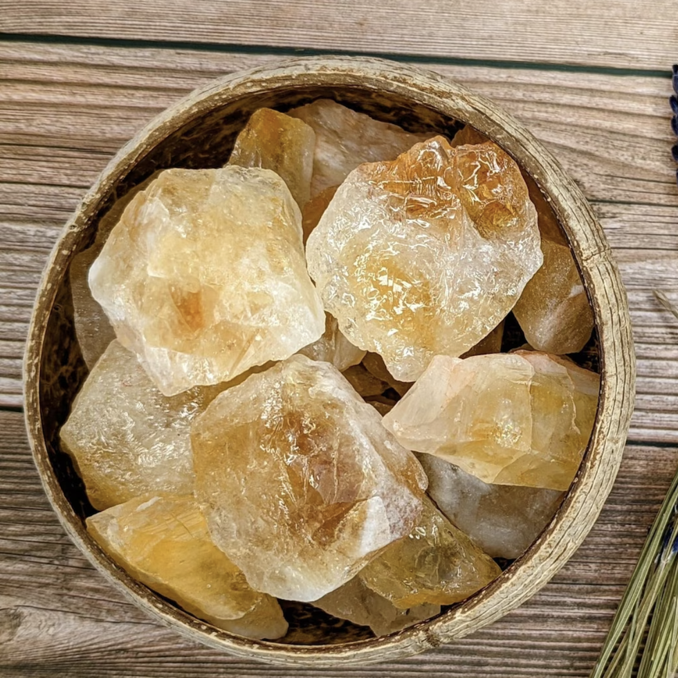 Raw Citrine Crystal