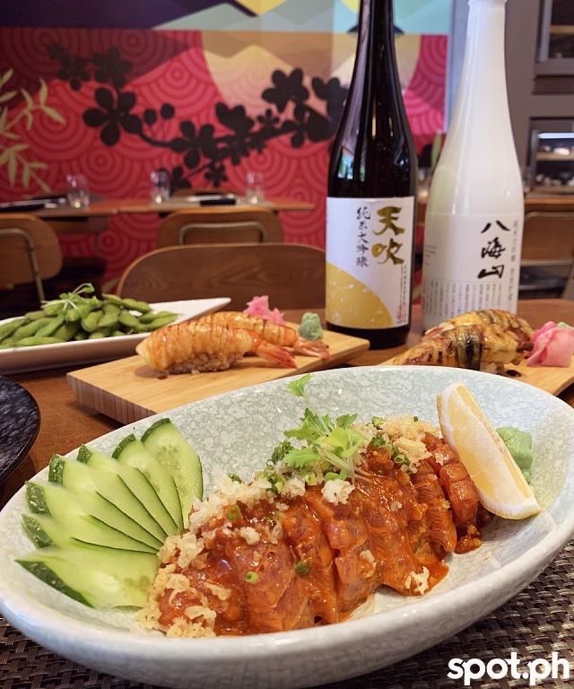 tokugawa poblacion makati, spicy tuna