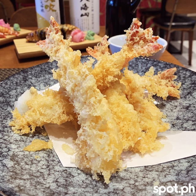 tokugawa poblacion makati, tempura