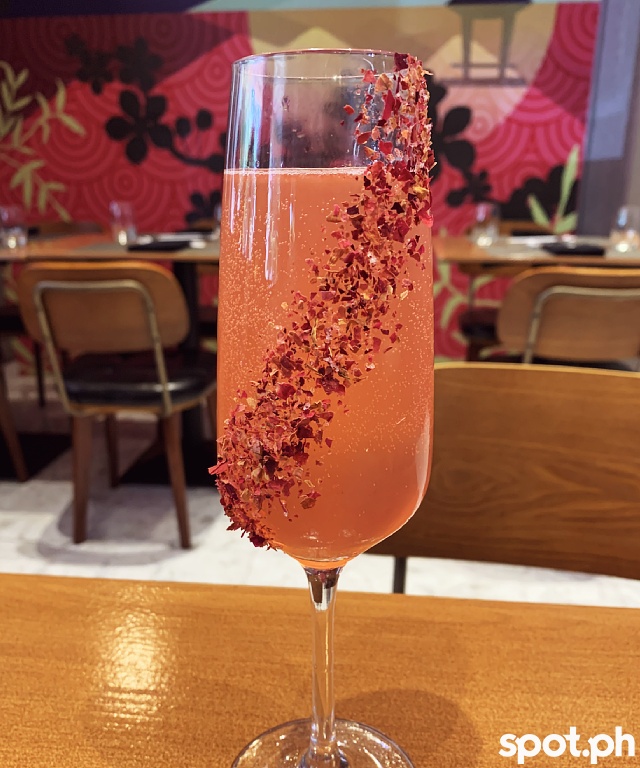 tokugawa poblacion makati, sakura spritz