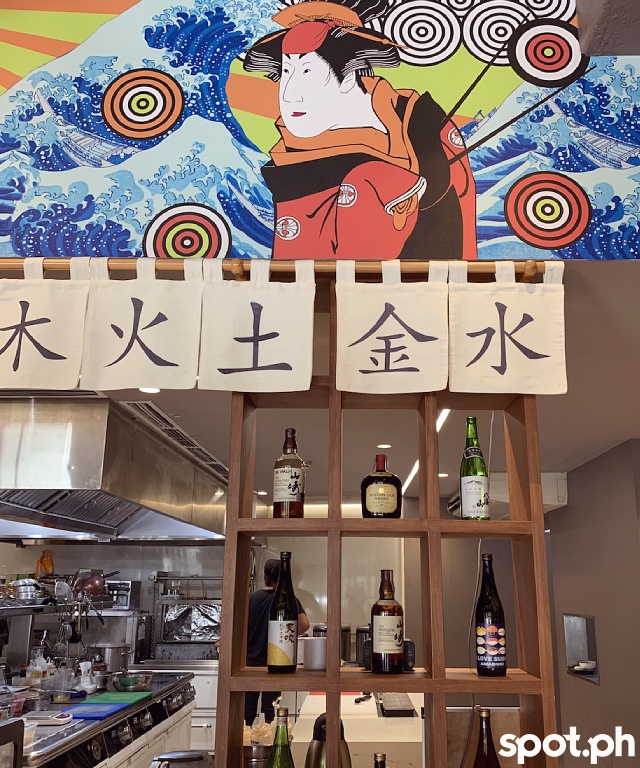 tokugawa poblacion makati, interior sake