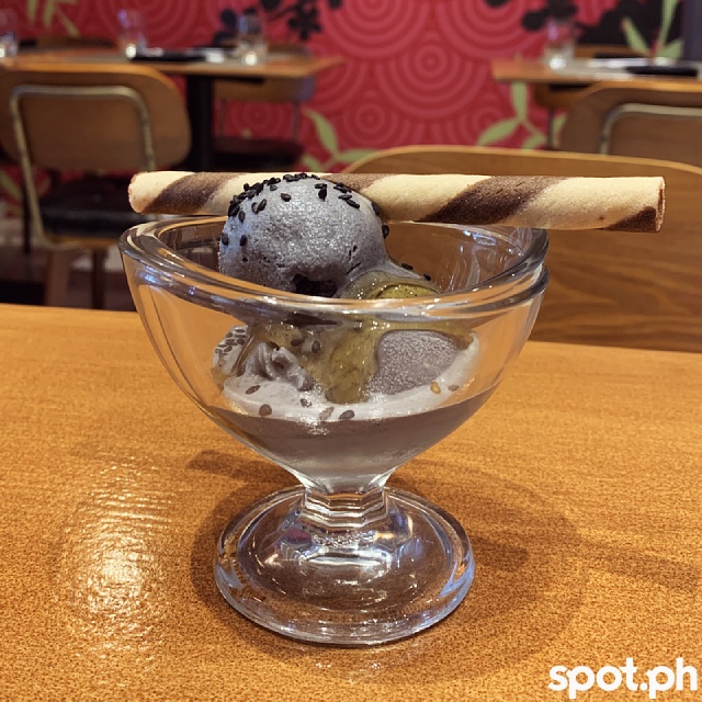 tokugawa black sesame gelato