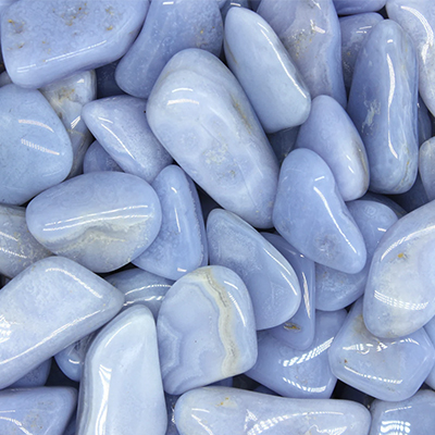 blue agate crystals