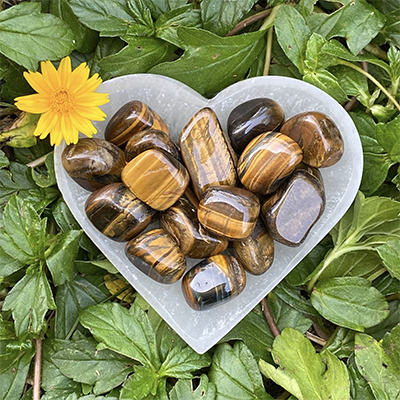 tiger's eye crystals